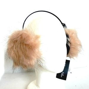 Marcus Adler Ear Warmers Faux Fur New